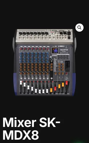 Mesa de Som SK MDX8 