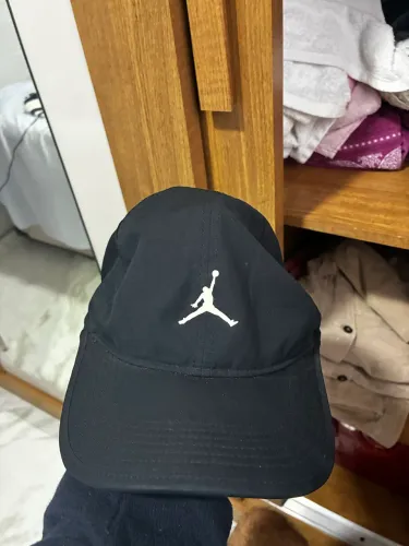 Boné jordan Nike preto running leve
