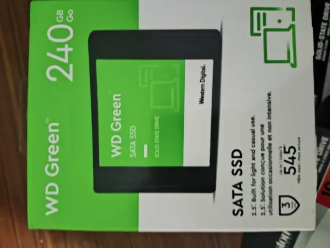 SSD 240gb sata WD