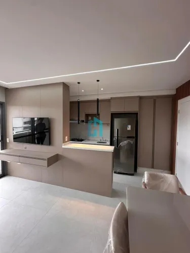 Apartamento novo para locação no Brooklin, nunca habitado, com 2 dormitórios (sendo 1 suít