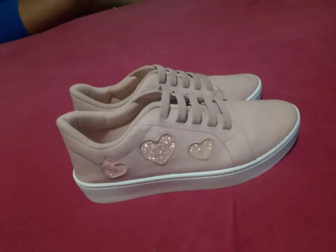 Tênis Infantil Rosa Izalu