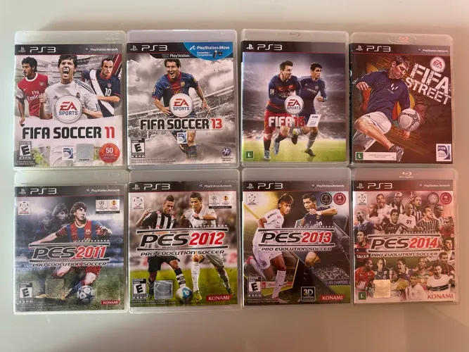 FIFA E PES PS3 ORIGINAIS