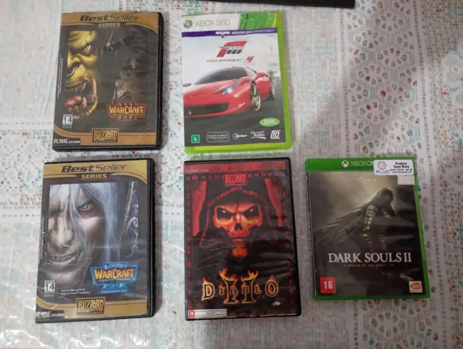 Coleção de games Pc e x box