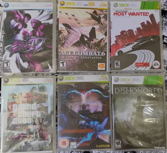 Lote jogos Xbox 360