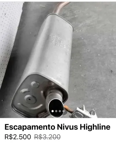 Escapamento Nivus 