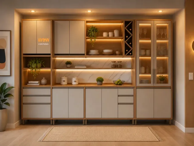 Cozinha Modulada MDF Alto Padrão 