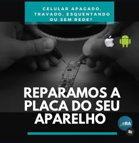 Reparo de Placa de iPhone e Smarphone
