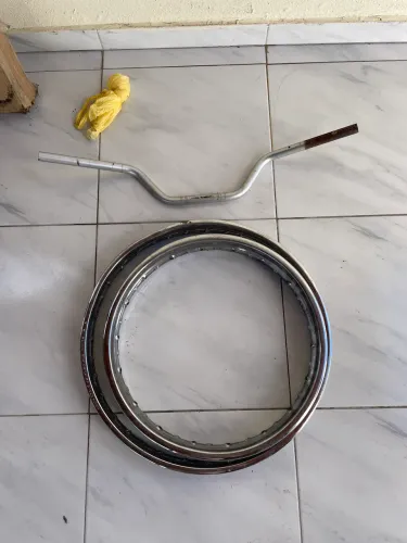 Rodas aro 21 e 18 + Guidão - Originais Lander 250