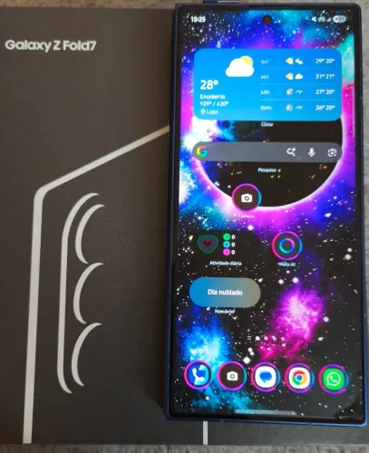 Galaxy Z Fold 7 zerado