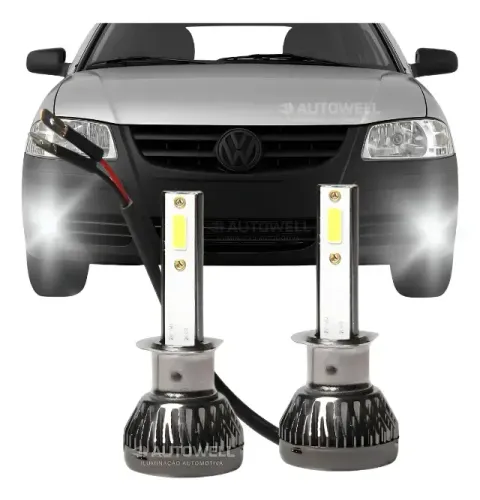 Lâmpada Super Led Gol Saveiro Parati G1 G2 G3 G4 Farol Milha