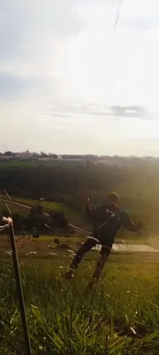 Cinto de treino para parapente 