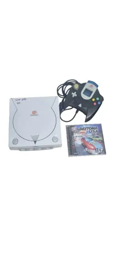 Sega Dreamcast com 3 jogos oldgames 
