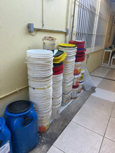 Baldes de margarina