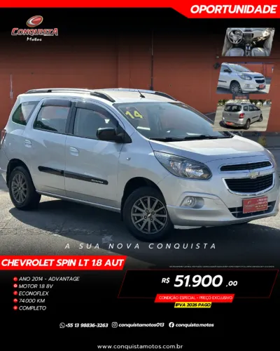 Chevrolet Spin Advantage 1.8 8V Econo.flex 5P Aut. 2014