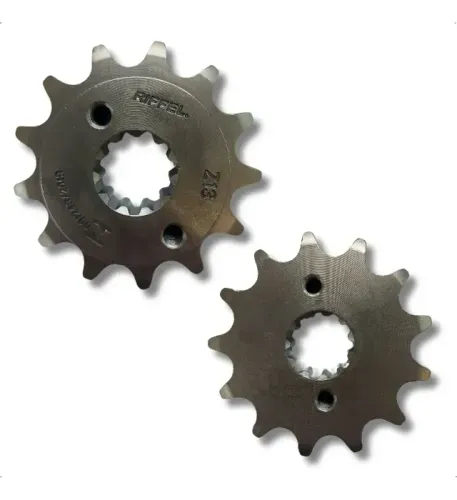 Pinhão 13 Dentes Riffel Cb 300 Xre 300 Cb300 Xre300 Aço 1045