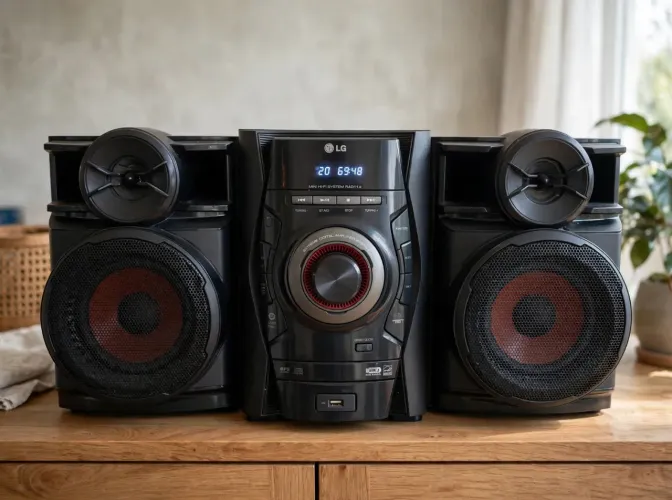 Aparelho de som Mini Hi-Fi System LG