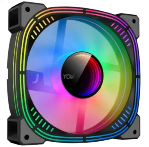 COOLER FAN 120MM HAYOM FUTURE PRETO MASTER