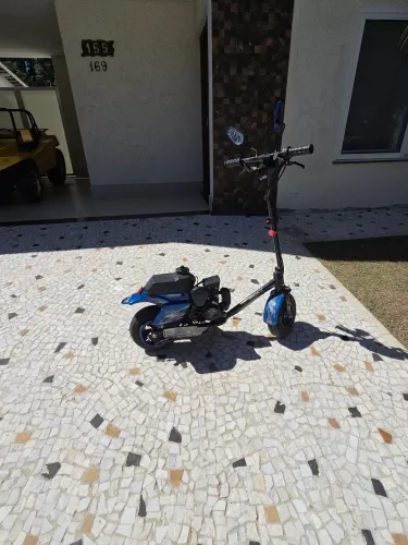 Patinete walkmachine max semi novo zerado forte e economico