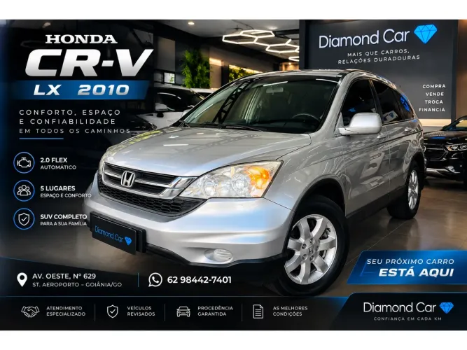Honda CR-V LX 2.0 16V 2wd/2.0 Flexone Aut. 2010