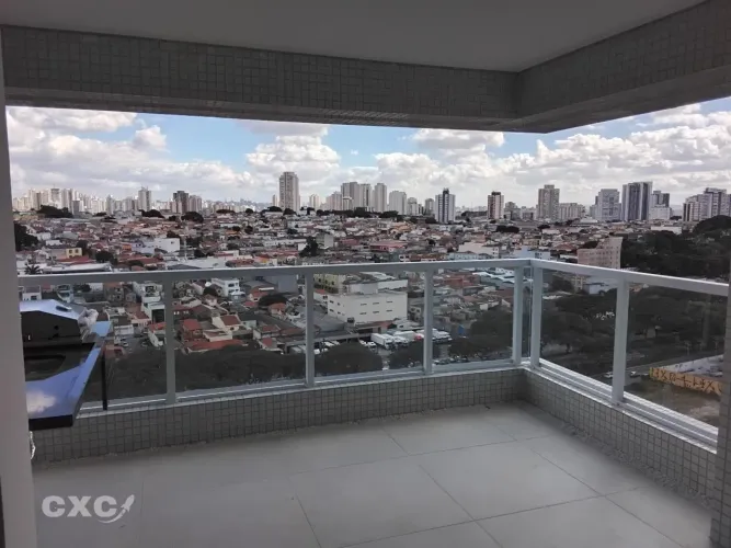 Apartamento novo mobiliado com Terraço Gourmet para alugar no Tatuapé