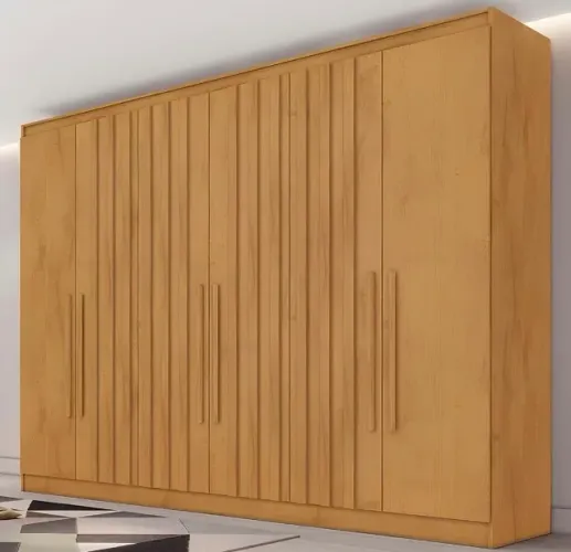 Armário Oxford 6 Portas com 4 Gavetas