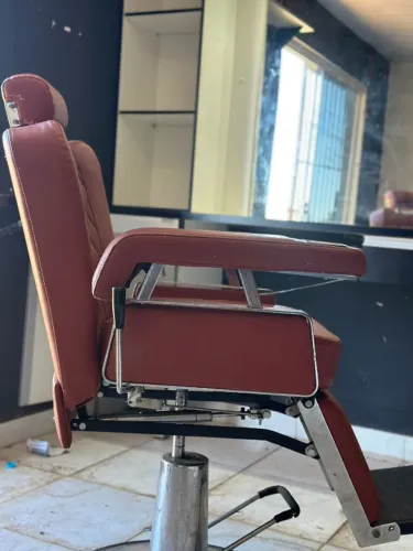Cadeira barbearia inclinavel