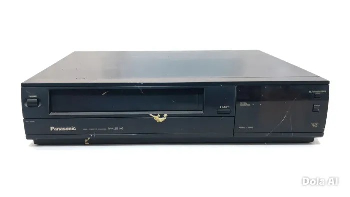 Videocassete Panasonic NV-L26BR - Modelo Clássico VHS<br> <br>Equipamento retrô / colecionador