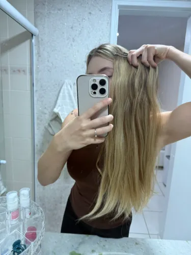 Mega hair natural do Sul