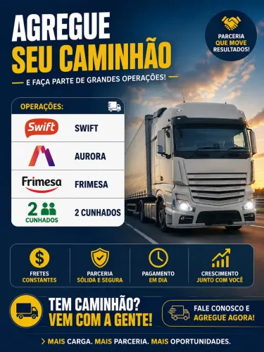 Estamos agregando caminhões