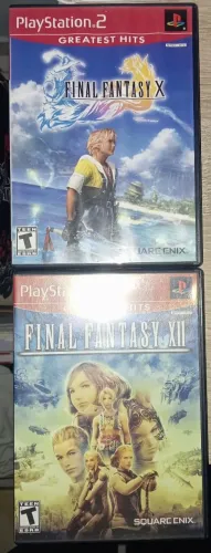 Final fantasy X e XII - PS2