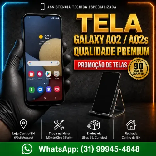 Tela Samsung Galaxy A02 / A02s ? Melhor Custo-Benefício!