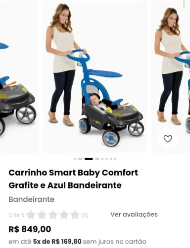 Carrinho bandeirantes 