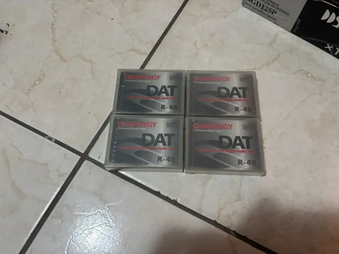 Lote de fitas DAT Quantegy R-48