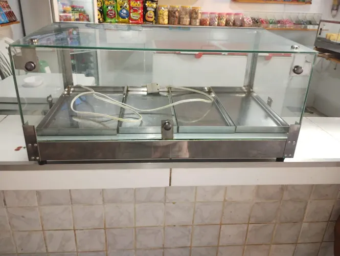 estufa para salgados