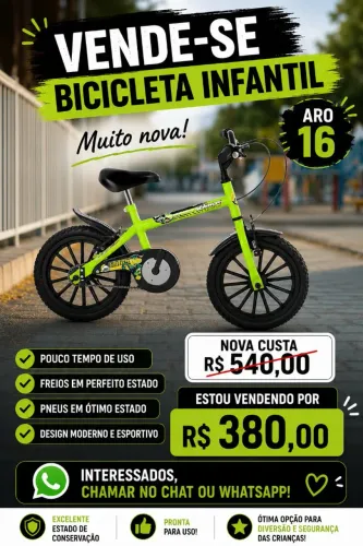 Bicicleta infantil
