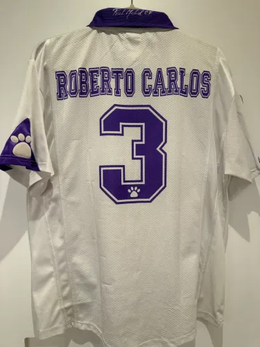 Camisa Real Madrid 1996/97 #3 Roberto Carlos