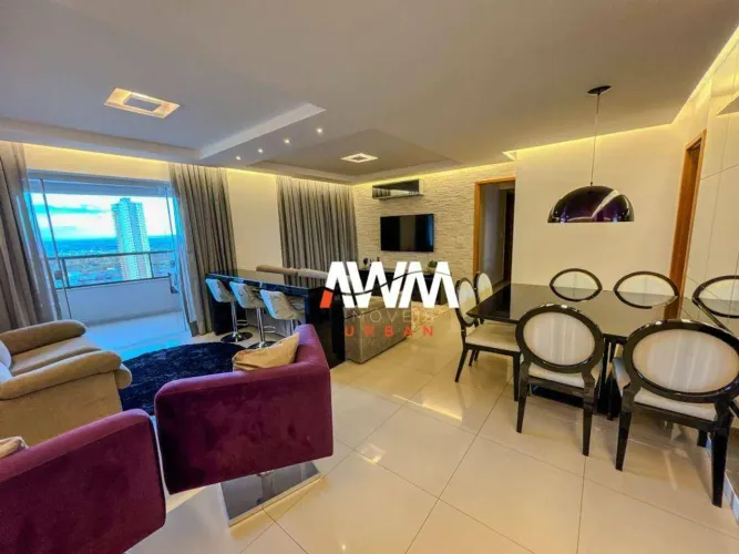 Apartamento Alto Padrão | 3 Suítes (Reversível para 4) | Mobiliado e Decorado | Porteira F