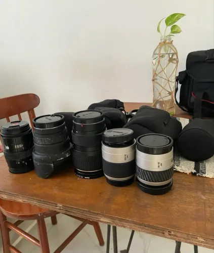 5 Lentes câmera profissional