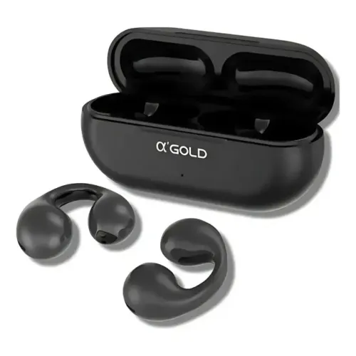 Fone de Ouvido Alpha Gold FN-B33 Open-Ear Bluetooth e Sem Fio com Microfone para Esportes