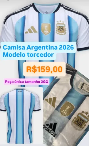 Camisa Argentina 2026
