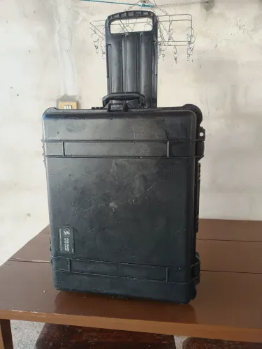 Estojo Pelican Com Espuma - Black Pelican 1610