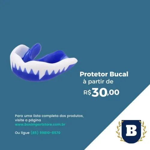 ? Protetor Bucal BOXIMPORTSTORE ? Mais Segurança nos Seus Treinos de Boxe!