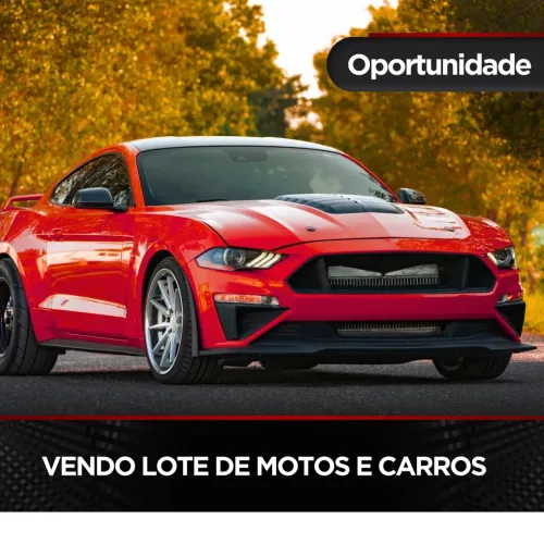 VENDO LOTE DE MOTOS E CARROS