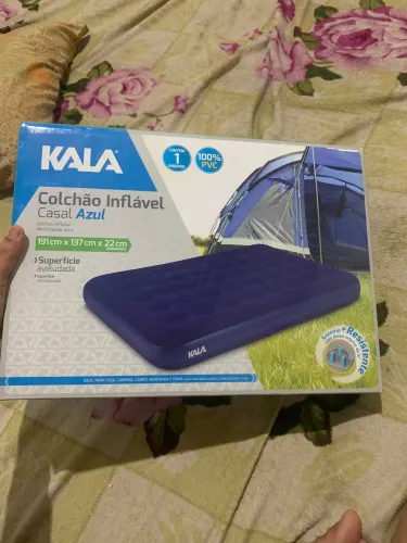 Colchão inflável casal novo na caixa