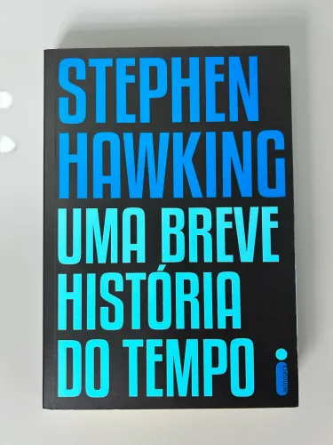 Livro - Uma Breve História do Tempo (Stephen Hawking)