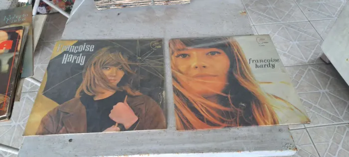 2 lp Françoise Hardy 200,00 cada.