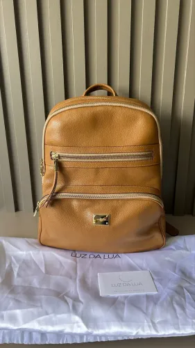 Mochila nova extra grande Luz da Lua em couro legítimo em Curitiba