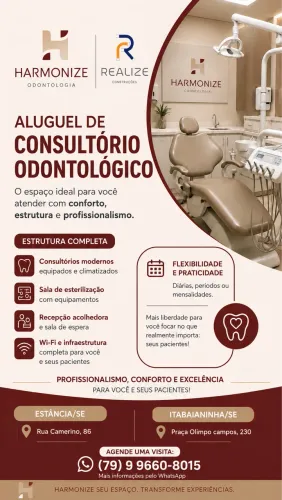 Alugo consultório odontológico em Itabaianinha/aSe