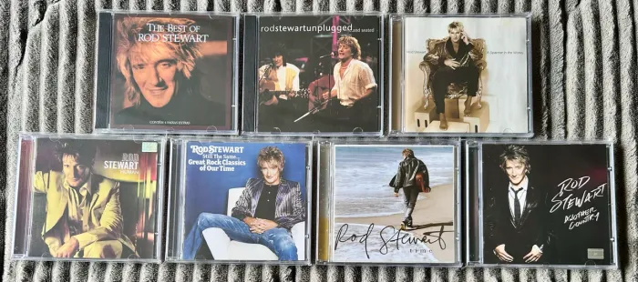 Rod Stewart LOTE COM 7 CDs