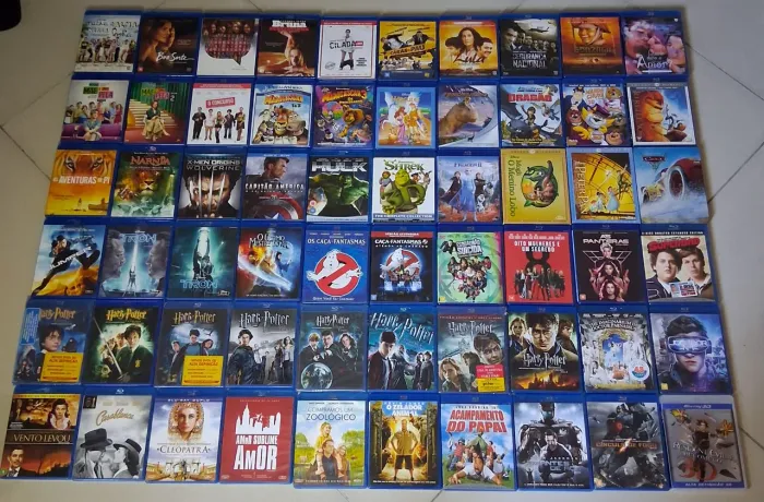 Blu-ray "Lote" 320 Titulos Filmes Desenhos Show Série Usados e Lacrados